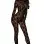 Gloved Bodystocking Dmnd - One Size - Black