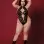 Fetish Teddy and Restraints Dmnd - Queen Size - Black