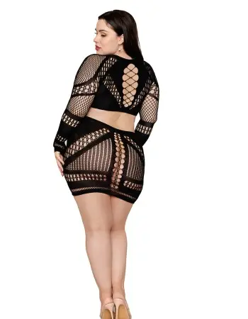 Chemise Dmnd - Queen Size - Black