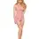 Garter Slip and G-String Dmnd - One Size - Petal Pink