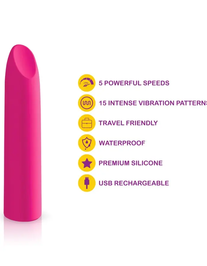 Fixation Lipstick Bullet - Hot Pink