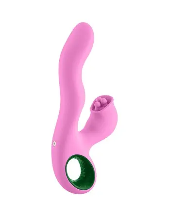 Pallina Triple-Action Rabbit Vibrator - Pink