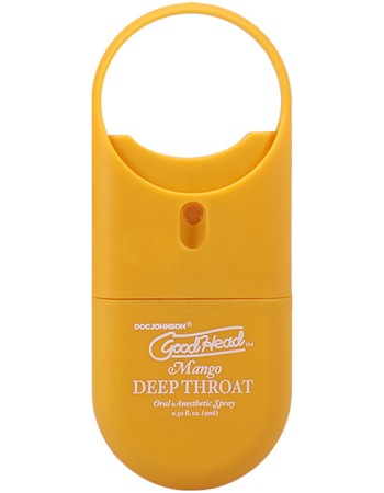 Goodhead Deep Throat Spray to Go Mango .30fl Oz