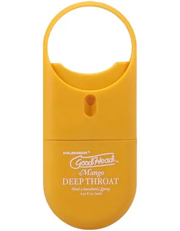 Goodhead Deep Throat Spray to Go Mango .30fl Oz