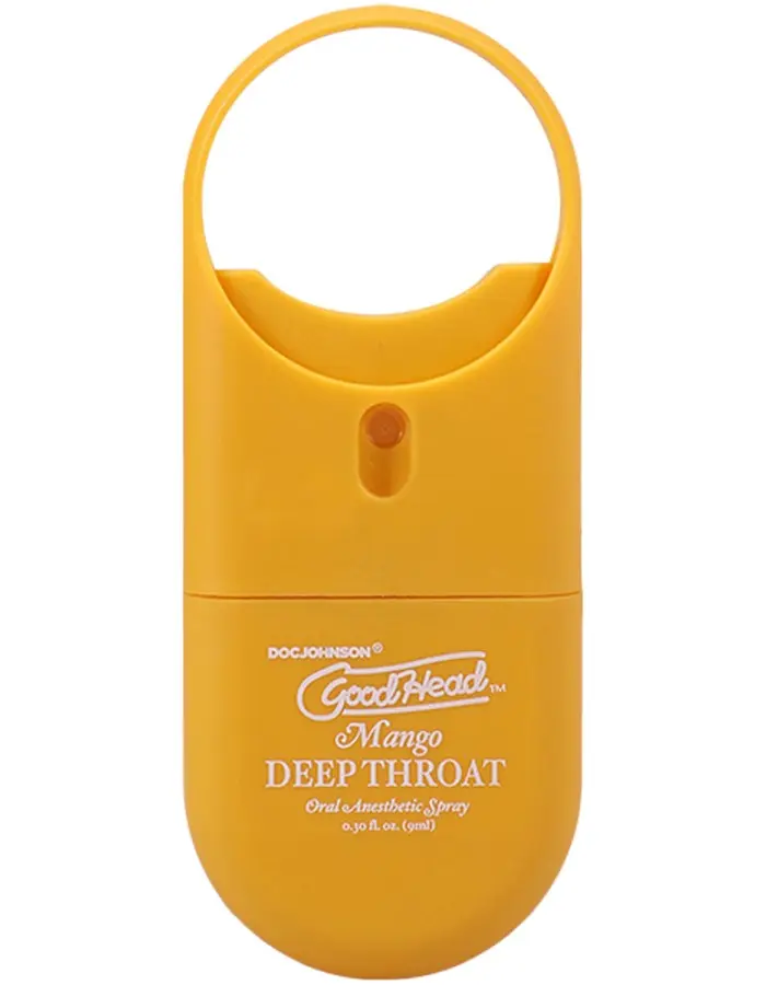 Goodhead Deep Throat Spray to Go Mango .30fl Oz