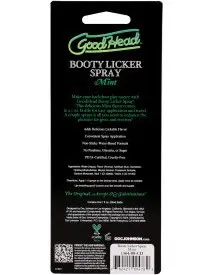 Goodhead Booty Licker Spray Mint 1 Fl. Oz