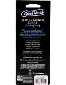 Goodhead Booty Licker Spray Cotton Candy 1 Fl Oz