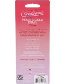 Goodhead Pussy Licker Spray Cherry 1 Fl Oz