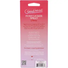 Goodhead Pussy Licker Spray Cherry 1 Fl Oz