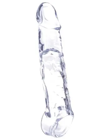 Magic Penis Extender and Ball Strap 6.5" Clear