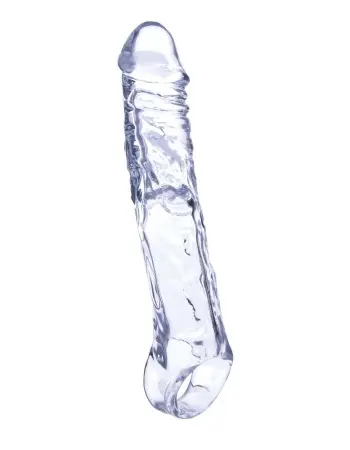 Magic Penis Extender and Ball Strap 7.5" Clear