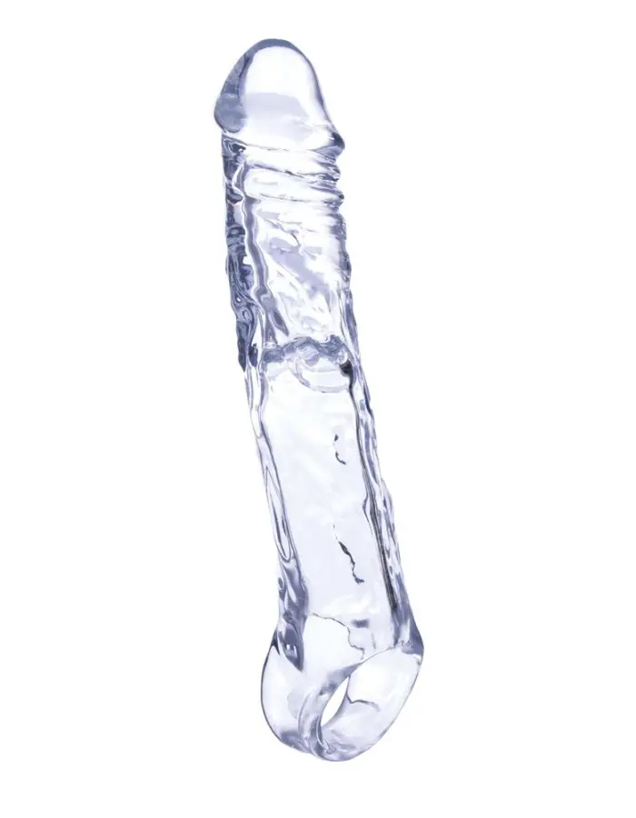 Magic Penis Extender and Ball Strap 7.5" Clear