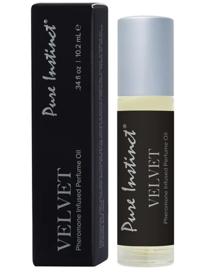 Pure Instinct Pheromone Fragrance Oil Velvet Roll on 10.2 ml 0.34 ml