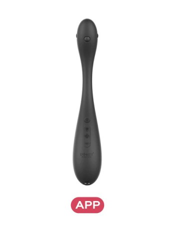 Puff - App Control Inflatable Kegel Ball - Black