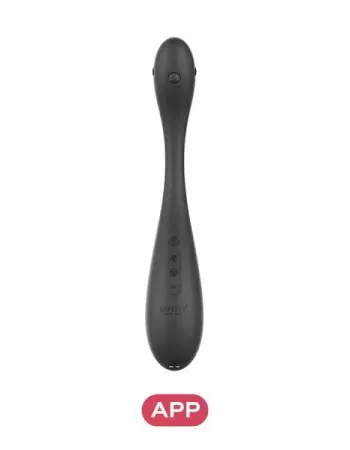 Puff - App Control Inflatable Kegel Ball - Black