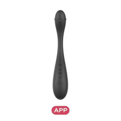Puff - App Control Inflatable Kegel Ball - Black