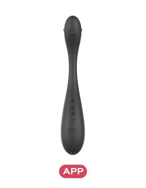Puff - App Control Inflatable Kegel Ball - Black
