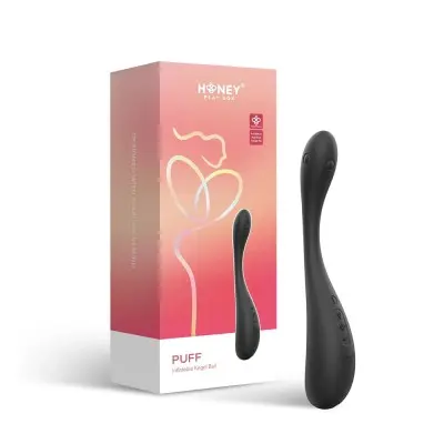 Puff - App Control Inflatable Kegel Ball - Black