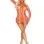 2 Pc Zig Zag Net Mini Dress and Shrug O/s - Multicolor