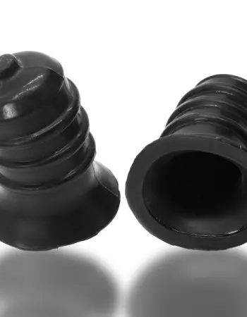 Ribnibs Curved Springy-Ribbed Nipsuckers - Black