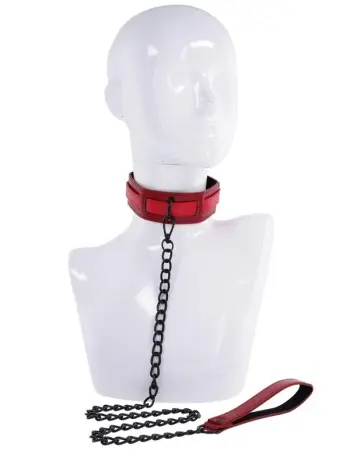 eX's and Oh's Collar and Leash