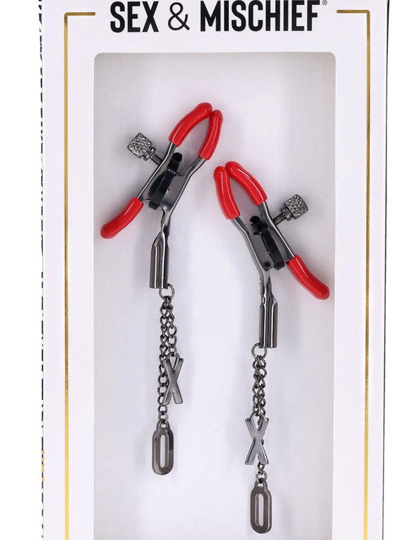 eX's and Oh's Nipple Clamps