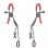eX's and Oh's Nipple Clamps