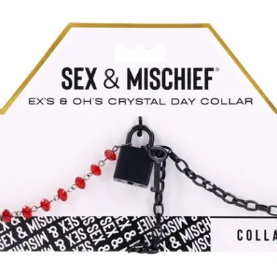 eX's and Oh's Crystal Day Collar
