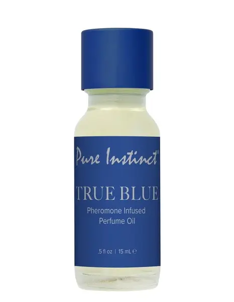 Pure Instinct Pheromone Perfume Oil Original Dropper True Blue 15ml .5fl Oz