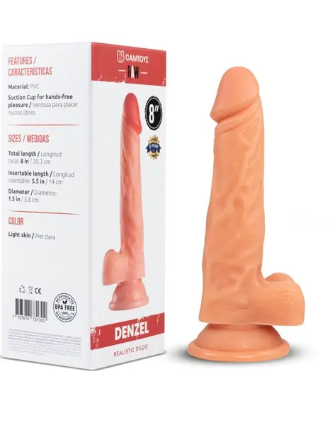 Raw Realistic Dildo Denzel - Light