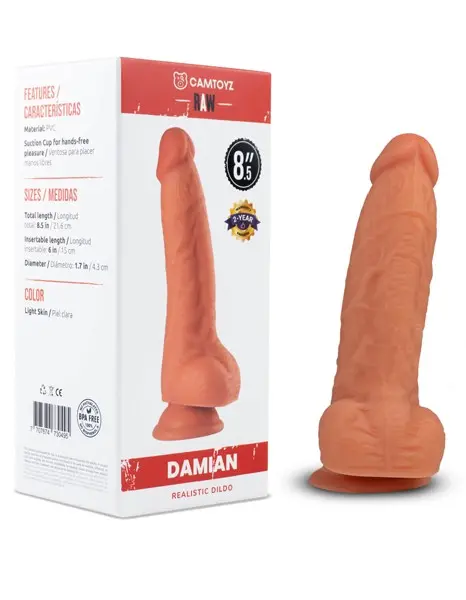 Raw Dildo Realistic Damian - Light