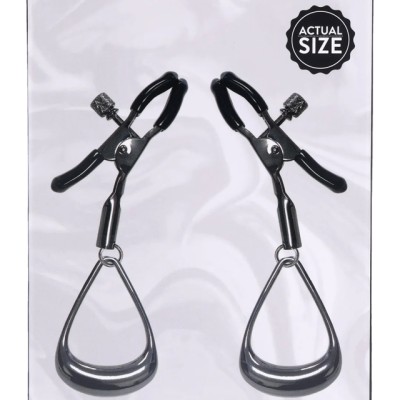 Velvet Noir Tuggable Nipple Clamps