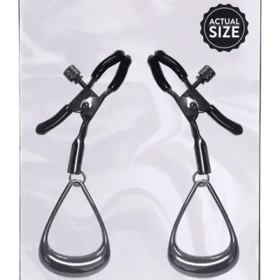 Velvet Noir Tuggable Nipple Clamps
