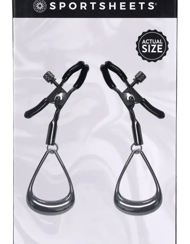 Velvet Noir Tuggable Nipple Clamps
