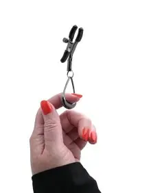 Velvet Noir Tuggable Nipple Clamps