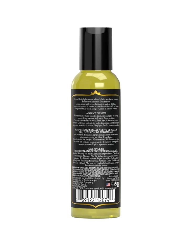 Leather Sex Magnet Massage Oil 2oz