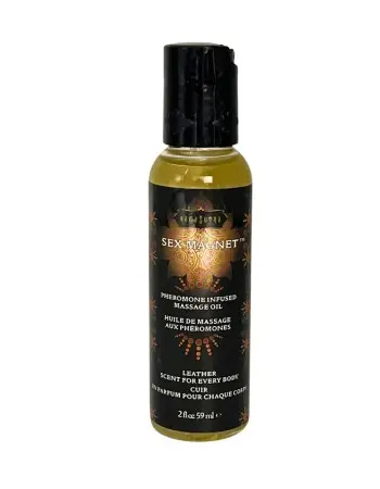 Leather Sex Magnet Massage Oil 2oz