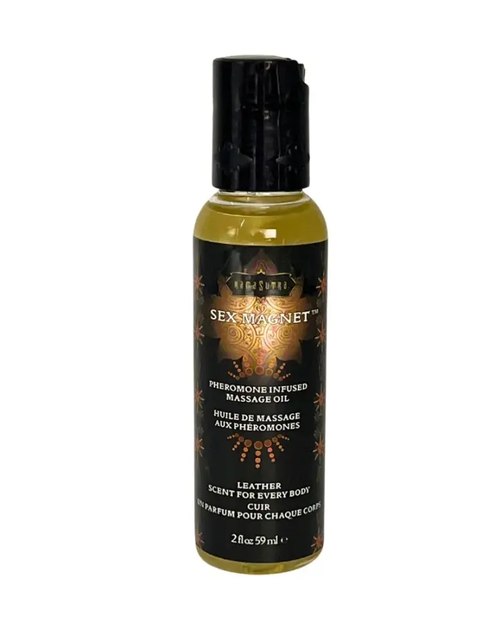 Leather Sex Magnet Massage Oil 2oz