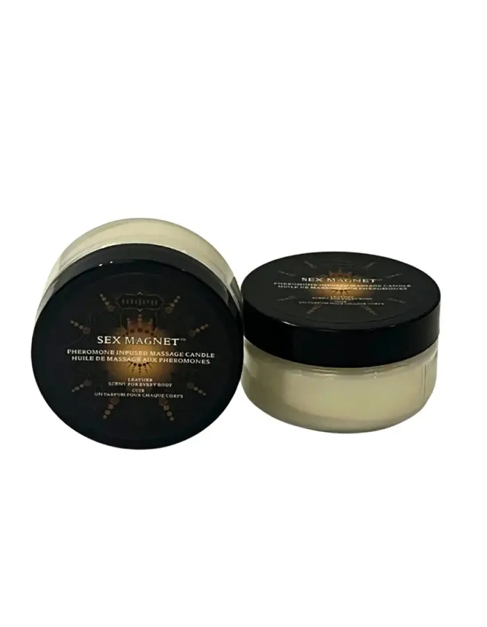 Leather Pheromone Massage Candle 1.7oz