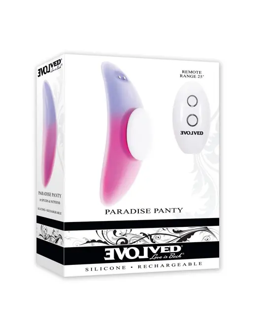 Paradise Panty - Purple/pink