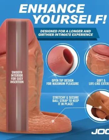 Jock Silicone Penis Extension Sleeve - Medium