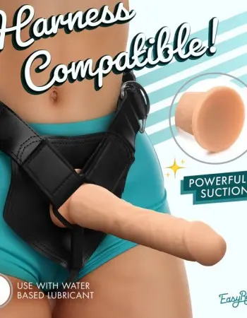 Easy Riders 7" Silicone Dildo - Light