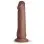 Easy Riders 7" Silicone Dildo - Dark