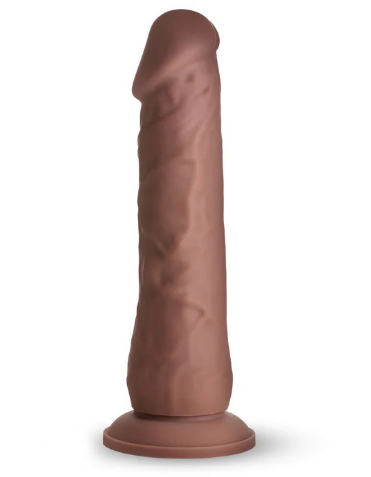 Easy Riders 7" Silicone Dildo - Dark