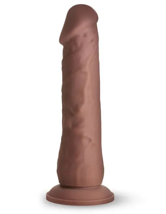 Easy Riders 7" Silicone Dildo - Dark
