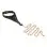 Captivate Collar With Body Chain - Black