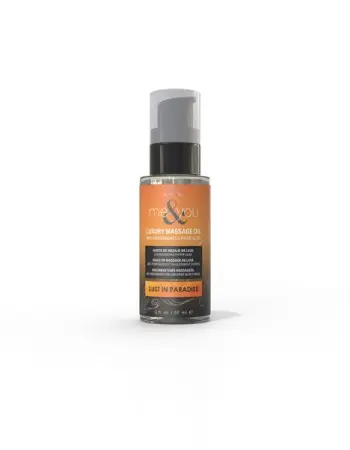 Me and You Massage Oil Lust in Paradise 2oz Pheromone Infused