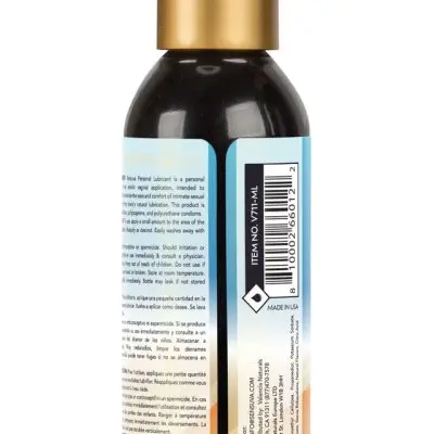 Natural Water-Based Personal Lubricant - Orange Creamsicle 4 Fl. Oz. (125ml) Bottle