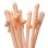 Penis Sipping Straws 10 Pack - Flesh