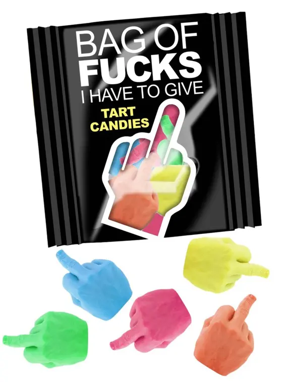 Bag of Fucks I Have to Give Bag of 25 Count